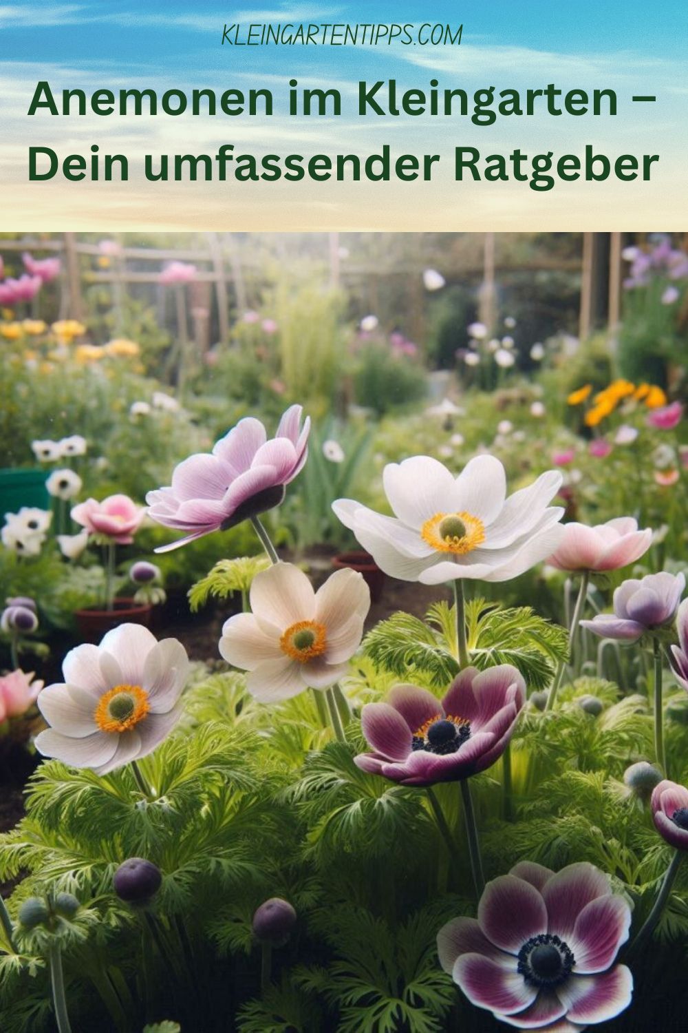 Anemonen im Kleingarten – Dein umfassender Ratgeber