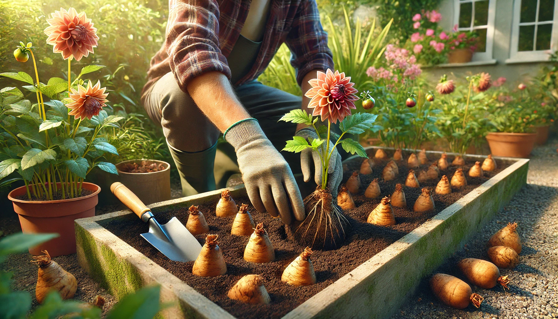 Dahlien im Kleingarten – Pflanzung, Pflege und Überwinterung